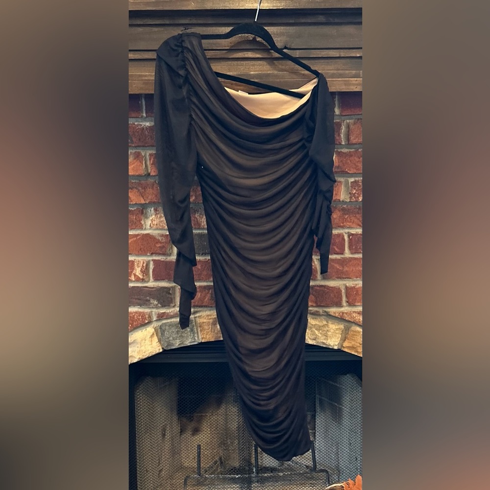 Stunning asymmetrical dress